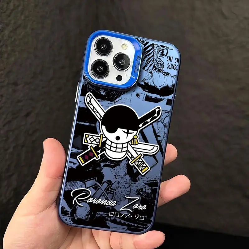 One Piece iPhone Cases - Straw Hats (16 15 14 13 12 11 Pro Max X XR XSMAX 8 7 Plus)