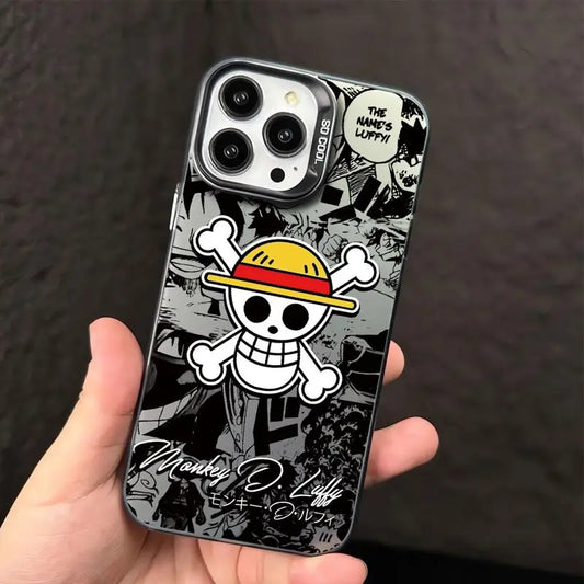 One Piece iPhone Cases - Straw Hats (16 15 14 13 12 11 Pro Max X XR XSMAX 8 7 Plus)