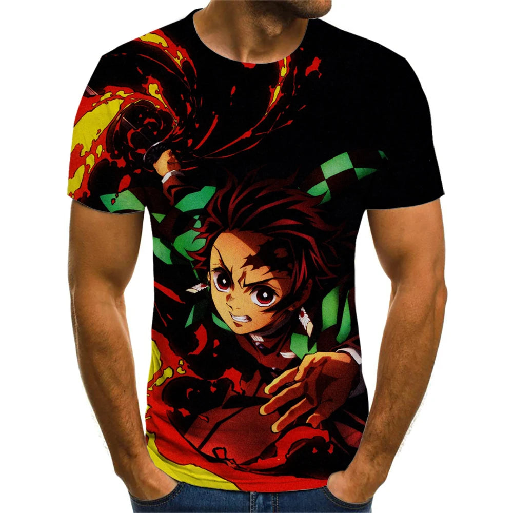 Demon Slayer Graphic Tees (10 Variants)