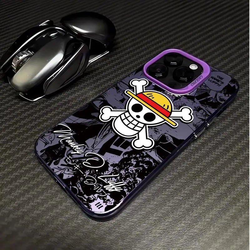 One Piece iPhone Cases - Straw Hats (16 15 14 13 12 11 Pro Max X XR XSMAX 8 7 Plus)