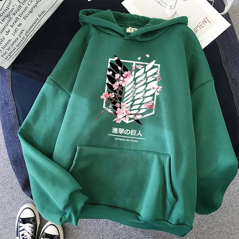 Attack on Titan Graphic Hoodies (16 Variants)