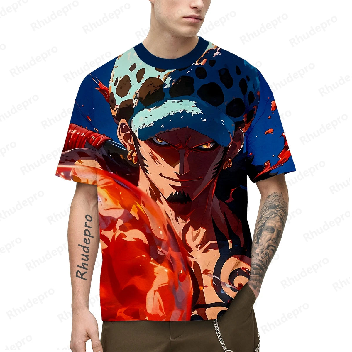 One Piece Graphic Tees - Luffy, Zoro, Sanji, and More! (17 Variants)