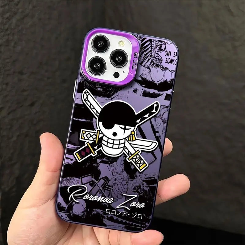 One Piece iPhone Cases - Straw Hats (16 15 14 13 12 11 Pro Max X XR XSMAX 8 7 Plus)