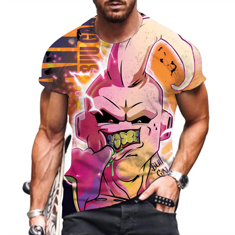 Dragon Ball Graphic Tees - Majin Buu (19 Variants)