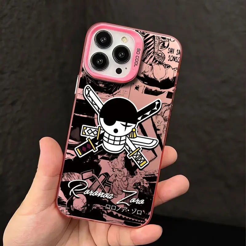 One Piece iPhone Cases - Straw Hats (16 15 14 13 12 11 Pro Max X XR XSMAX 8 7 Plus)