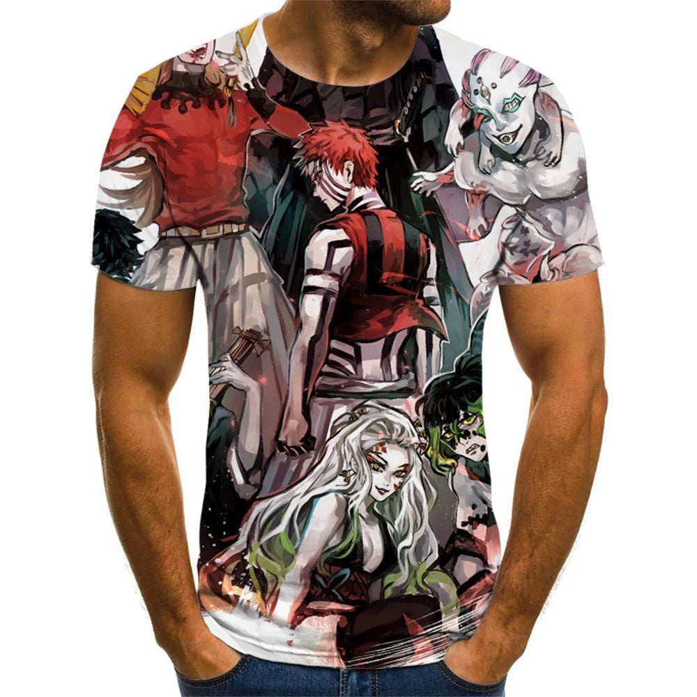 Demon Slayer Graphic Tees (10 Variants)