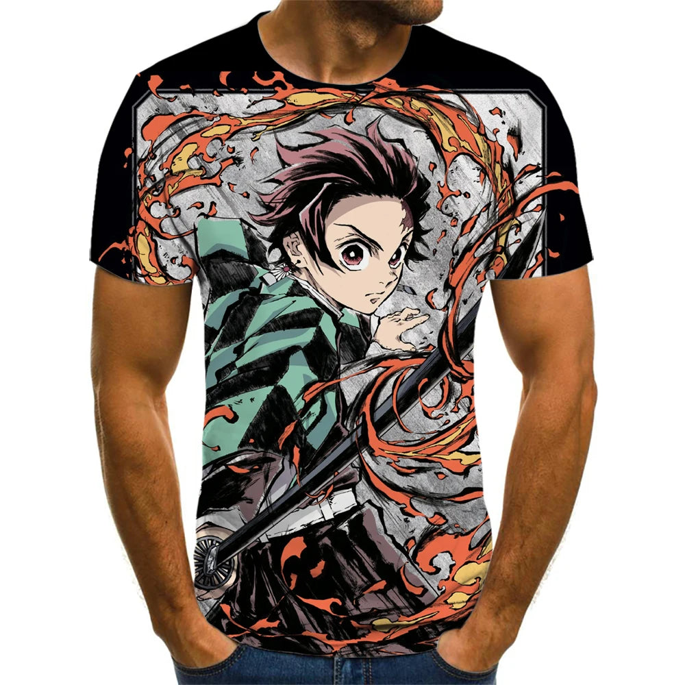 Demon Slayer Graphic Tees (10 Variants)