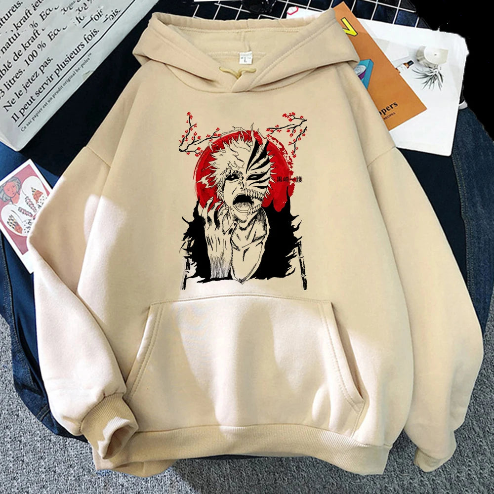 Bleach Graphic Hoodies - Ichigo, Kenpachi, Grimmjow and More! (11 Variants)