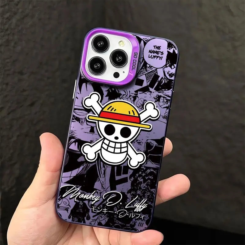 One Piece iPhone Cases - Straw Hats (16 15 14 13 12 11 Pro Max X XR XSMAX 8 7 Plus)