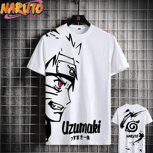 Monochrome Naruto Graphic Tees - Naruto, Kakashi and Akatsuki (11 Variants)