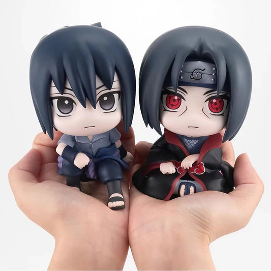 Naruto Chibi Figures - Naruto, Sasuke, Itachi, and Kakashi (9cm)